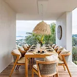Contemporary With Hillside Views