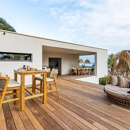 Contemporary With Hillside Views